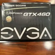 EVGA NVIDIA GeForce GTX 460 (01G-P3-1370-T1) 1GB GDDR5 SDRAM PCI Express x16...