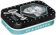 Nostalgic-Art Licensed Product Metal Mint Box Einstein - Genius Pills 4x6x2cm