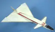 Mach-3 TWA Jetliner Airplane Wood Model Free Ship New