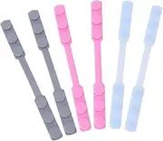 FOYTOKI 6Pcs Adjustable Mask Strap Extender with Hooks Ear Comfort for Random Color for Daily Use Prevents Ear and Keeps Masks Secure Random Color
