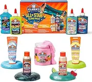 Elmer's All-Star Kit, Includes Liquid Glue, Slime Activator, and Premade Slime, 9 Count