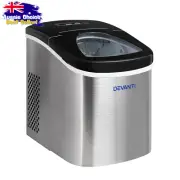 Ice Maker, 2.4L, Stainless Steel, Countertop, Fast Freeze, LED Display
