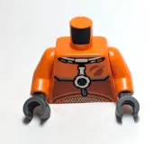 Lego - Minifigure Torso - Orange, Space Suit, Astronaut
