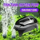 Quiet Fish Tank Oxygen Pump Aquarium Air Stone Aerator Oxygenator Water Filter