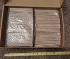 Lot of 500 Bamboo Fiber Straws Disposable Straws Degradable Disposable KGP ECO