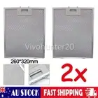 2*Fit Genuine Chef Westinghouse Retractable Rangehood Filter 260*320mm 803916010