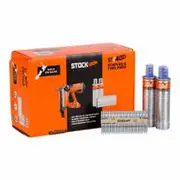 STOCKADE 50 x 4mm Fence Staple 2 Fuel Cell - 1000 Box SS4I50