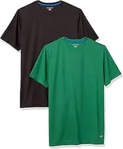 [Amazon Essentials] Men's Active Performance Tech T-Shirt (Available in Big & Tall), Pack of 2