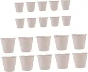 BESPORTBLE 100pcs Pulp Mud Flower Pot Propagator Starter Propagator for Garden Nursery Pots Greenhouse Grow Cup Nursery Cup Garden Planter Germination Starter Pulp