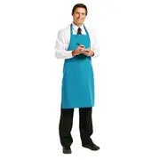 Le Chef Teal Bib Apron