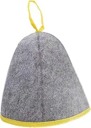 HAPINARY Russian Sauna Hat Women's Felt Border Bath Cap Lightweight Breathable and Comfortable for Daily Use