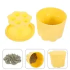 Scrubber Storage Rack Make Brush Cleaning Bowl Makeup Cleaner Pan