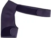 Adjustable Shoulder Sleeve Shoulder Protector for Sports Breathable Arm Support for Hiking Tennis Basketball (black)