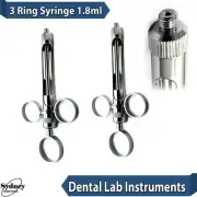 Dental Syringes Cartridge Anesthetic Syringe 1.8ml Injection Laboratory Tools