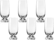 Victoria Bella Crystalex Bohemia 11.8-Ounce Gina Beverage Glass, Set of 6
