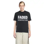 [44 LABEL GROUP] Faded Generation T-Shirt Black