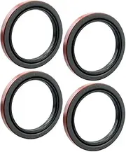 4PCS Trailer Wheel Hub Oil Seal kit Fit for Dexter 9K-10K GD Axles -（ID 2.875 x OD 3.880) Grease Seals Parts Replace 010-051-00 370150BGO 010-051-02