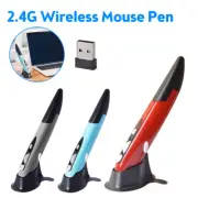 New 2.4Ghz Wireless Pointing Pen Mouse USB Pocket Drawing Writing Pen Laptop