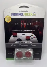 DIABLO Xbox One S X Controller Performance Grip FPS Red 2pc. FREE SHIPPING