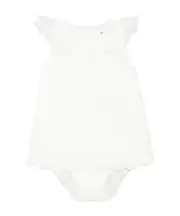 round-neck jumpsuit 9M,6M,3M,1M,12M white