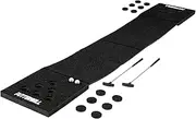 [PutterBall] Golf Pong Game Set The Original - Includes 2 Putters, 2 Golf Balls, Black Putting Pong Golf Mat, Golf Hole Covers - Best Backyard Party Golf Game Set