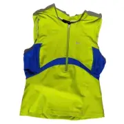 New Nike Sleeveless Reflective Running Shirt With Built-In Bra Womens Size Small