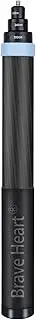 Super Long 3m 9.8ft Carbon Fiber Invisible Selfie Stick for Insta360 ONE X5 X4, X3, R, RS, X, ONE,Extented Pole For Insta 360 Action Camera Accessories (Blue)