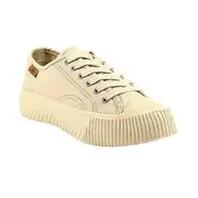 Lazy Dogz Womens/Ladies Jayne Trainers Beige 4 UK