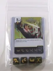 Marvel Dice Masters Civil War * LOKI * RARE Uncommon Set CUR + 4 dice