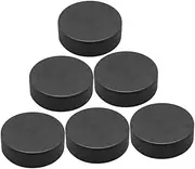 HONMEET 6pcs Hockey Training Supplies Ice Globes Small Hockey Ball Hockey Training Ball Sports Hockey Part Hockey Balls Ice Hockey Ball Hockey Supply Outdoor Hockey Accessory Hockey Toy Pu