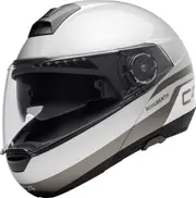 Schuberth C4 Pulse Helmet, black-silver, Size XS for Men Black Silver