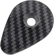 QSTDGVPW Headset Top Cap, Carbon Fiber, Headset Top Cover, to Install, Fashionable Replacement Bike Stem Cover for Cycling