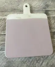 Ceramic Serving Platter/Board - Pink / Cheeseboard / Bread Etc