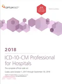 在飛比找三民網路書店優惠-ICD-10-CM Professional for Hos