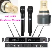 ULXD Digital Wireless KSM9 Gold Condenser Microphone System Ture Diversity UHF