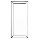 New CAFE Lighting & Living Zeta Floor Mirror Black