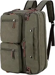 [Baosha] Convertible Briefcase Backpack 17 Inch Laptop Bag Case Business Briefcase HB-22
