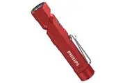 Philips SFL5806R Rechargable 1000LM 2200mAh Compact Flashlight Torch Red