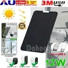 Solar Panel Charge USB Power Cable for Eufy Arlo Essential Spotlight Camera Ring