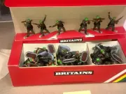 Britains Deetail '80s Marine Commandos soldiers x48 MIB Shop Store Display box