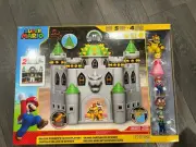 BRAND NEW SEALED SUPER MARIO DELUXE BOWSER'S CASTLE PLAYSET 5 FIGURES BIG SET