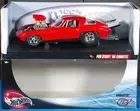 Hot Wheels 1/18 Scale 1966 Corvette Fastback Coupe Pro Street, Bright Red