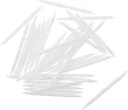 NOLITOY Silicone Eyeliner Brush Heads 50pcs Replacement Tips for Eyeliner Brush Head Parts