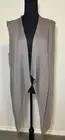 Women's Apt 9 Light Brown Sleeveless Cardigan Sweater SIZE MEDIUM NWT