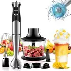 4-In-1 Electric Stick Blender 1000W Stepless Speed Immersion Hand Blender