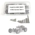 1 Set Stainless Steel M3 Hex Screws Kits For Tamiya BB01 BBX BB-01 1/10 RC Car
