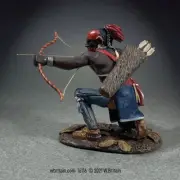 W BRITAINS #16116 - Art of War: Native Kneeling with Bow and Arrow