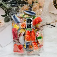 在飛比找松果購物優惠-☆潼漾小舖☆ 日本 壽司包裝造型米果 山葵醬油風味米果 20