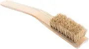 FOMIYES Multipurpose Shoe Scrub Brush Cleaning Brush for Home Travel Bamboo Handle