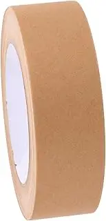 OKUMEYR 1 Roll Packaging Sealing Tape Packing Tape for Shipping Mailing Tape for Packages Tape Packing Packaging Tapes Shipping Tape for Carton Masking Tape Light Brown Kraft Paper